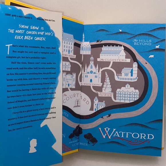 Rainbow Rowell Signed Carry On Hardcover with 2 Dust Jackets First Edition - Picture 7 of 15